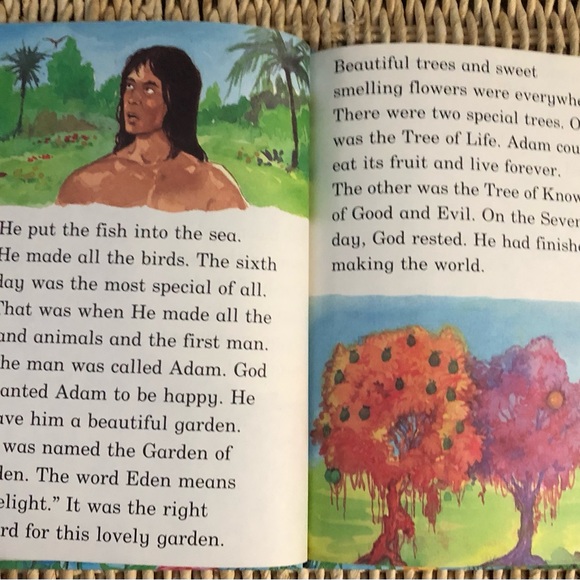 "The Creation" Book - Adam and Eve - Kid's Book - Religion - Bible Stories - Picture 5 of 10